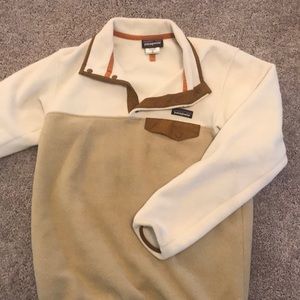 Patagonia Creme/ Brown Pullover